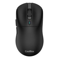 raton coolbox w03 inalambrico rf bt usb-c 10000dpi negro ultraligero 7 botones