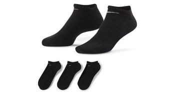Calcetines  x3  nike everyday cushioned negro unisex