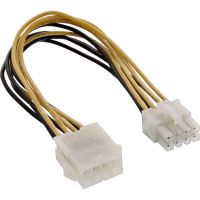inline cable de alimentacion interna 8 pines machohembra 20cm