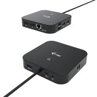 estacion docking usb-c i-tec c31dualdpdockpd 2xdisplayport power delivery 100w negro