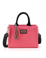 bolso con asas fucsia simosastre s1006 uni