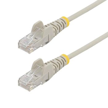 Cable de red StarTech.com N6PAT25CMGRS Cat6 U/UTP 0,25 m Gris