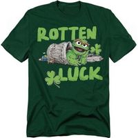 sesame street camiseta rotten luck para mujer