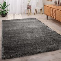 alfombra de pelo largo mala gris  120x170 cm