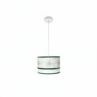 colgante caledonia 1xe27 blancoverde regx30x30cm