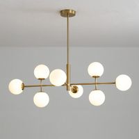 lampara colgante doris 8 luces