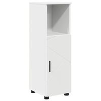 gabinete de bano 30 x 35 x 95 cm madera de ingenieria metal vidaxl