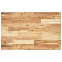 encimera tocador bano madera acacia acabado aceite 120x50x4 cm vidaxl