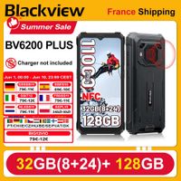 blackview bv6200 plus sin cargador ue smartphone rugerizado 32gb824  128gb 11000mah android 15 telefono movil 656 90hz nfc