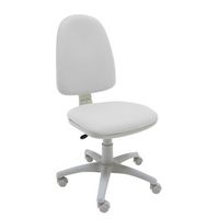 silla de escritorio torino gris - tapizado gris