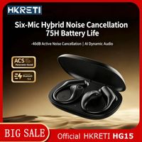 hkreti hg15 auriculares inalambricos bluetooth 54 deportivos resistentes al agua reduccion de ruido estereo compatible con android ios