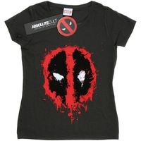 deadpool camiseta manga larga bi817 para mujer