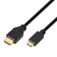 cable hdmi aisens a119-0114 18m mini hdmi machomacho 3d oro negro