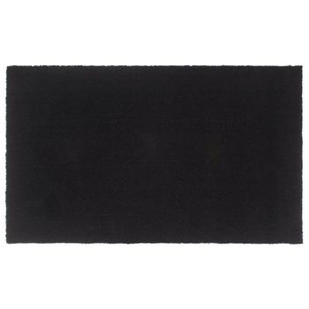 Felpudo De Fibra De Coco Negro 90x150 Cm Vidaxl