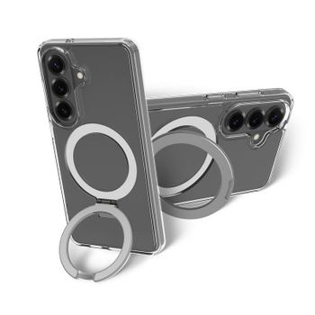 Funda para móvil Dbramante1928 Iceland Ultra D3O MAG Kick Cover plástico transparente con soporte para Galaxy S26
