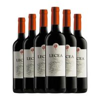 lecea vino tinto rioja crianza 75 cl 14 vol pack de 6 unidades