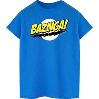 the big bang theory camiseta bazinga para hombre