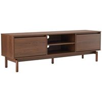 mueble tv de madera oscura 160cm sarah