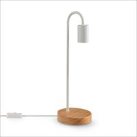 lampara de mesa walen blanco