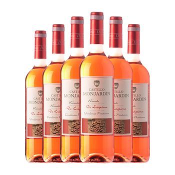 Castillo De Monjardín Vino Rosado Rosado De Lágrima Navarra Joven 75 Cl 13% Vol. (pack De 6 Unidades)