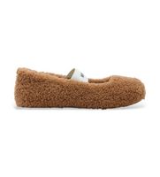 moon boot para mujer 80d2400010 bailarinas de piel shearling marron 39 plano ninguno casual