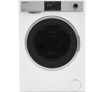 Sharp Washer Dryer ES-HDB8147W0 8 kg  - White, White