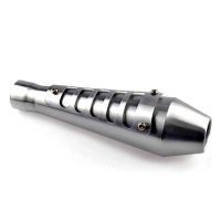 silenciador de escape scrambler 42mm inox