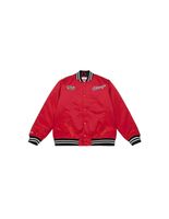 chaqueta mitchell  ness chicago bulls rojo hombre