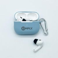 comply protective - carcasa de silicona para airpods pro color azul