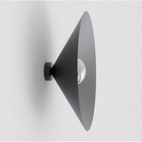 aplique de pared osum l negro grafito