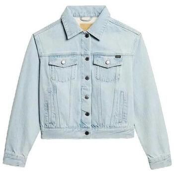 Superdry Cazadora vaquera Veste camionneur en jean brodé para mujer