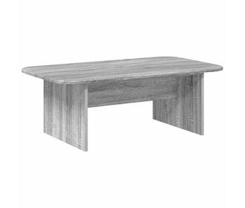 Mesa de café - mesa de centro - mesa baja gris sonoma 93 x 53 x 33 cm madera de ingeniería