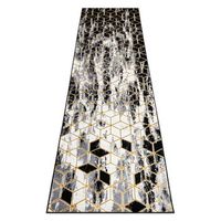 alfombra alfombra de pasillo gloss moderno 409a 82 cubo elegante gla 70x250 cm