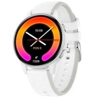 forever igo watch 4 jw-600 bluetooth 46mm amoled blanco ip67 pulsometro monitor sueno 7 dias