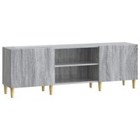 mueble de tv gris sonoma 150 x 31 x 50 cm madera de ingenieria vidaxl