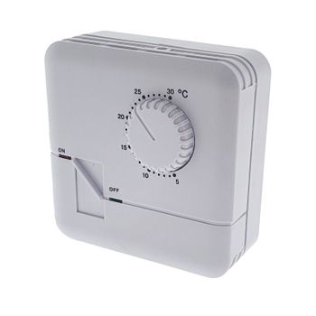 Eurobric 17011 Termostato Electrónico para Calefacción y Aire Acondicionado