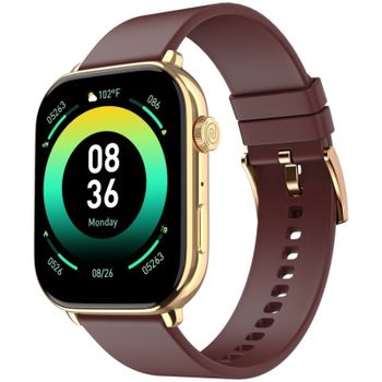 Noise Pulse 4 Max Bluetooth 44mm Pantalla HD Deep Wine Monitor de Salud y Notificaciones