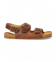 el naturalista para mujer 260011156005012 sandalias n6001 arizona marron 41 piel plano hebilla casual