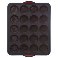 silitop molde de silicona para tarta de 12 piezas negro rojo - 5 five simply smart