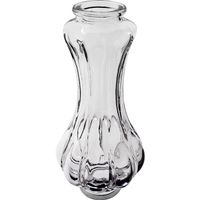 columna de cristal 17xd75cm taladro 25cm transparente