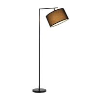 vogelnest - lampara de pie de metal color negro 32 cm e27