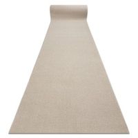 alfombra de pasillo casablanca loom crema lazo suave interior y exte 100x400 cm