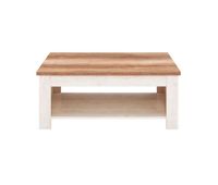 mesa de centro elevable verona blanco y madera