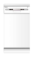 lavavajillas 45 cm edesa edw-4710 wh a d 10 cubiertos blanco