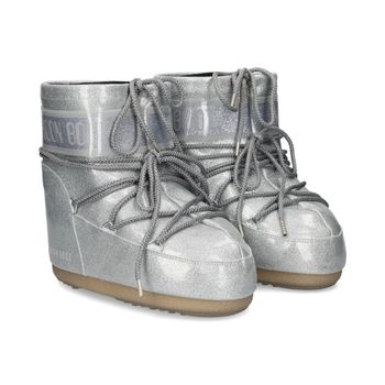 Moon Boot Botines Planos Mujer - Plata Talla 39/41
