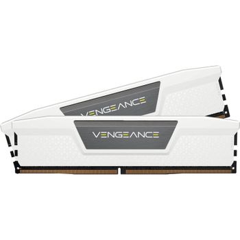 Memoria RAM Corsair Vengeance 32GB 2x16GB DDR5 6400MHz CL32 AMD EXPO Intel XMP Blanco