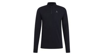Capa interior odlo 1 2 zip merino 200 negro