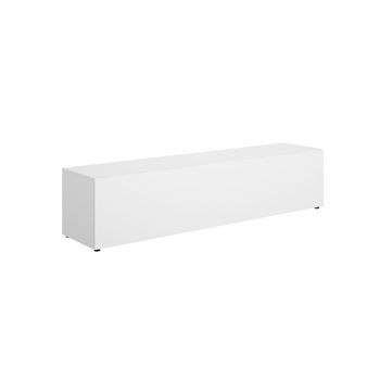 Mueble De Tv Noka Puerta Abatible Blanco 43x180x41,6 Cm
