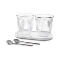 delonghi set especial de vasos para cappuccino dlsc332