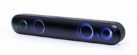 barra de sonido gembirdbluetooth con efecto de luz led negra
